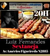 Folder do Evento: SEXTANEJA COM LUIZ FERNANDES & DJ Ti  